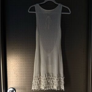 Peppermayo Cream Backless Knit Dress